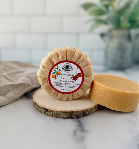 Orange Spice Raw Milk & Tallow Soap