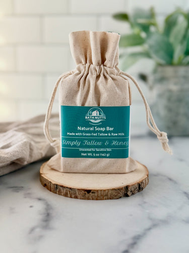 Simply Tallow & Honey Raw Milk & Tallow Soap