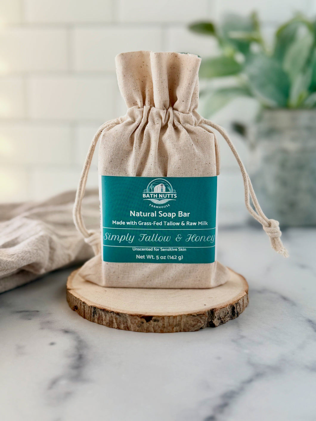 Simply Tallow & Honey Raw Milk & Tallow Soap