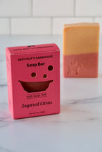 Load image into Gallery viewer, Sugared Citrus Goat Milk Soap Bar