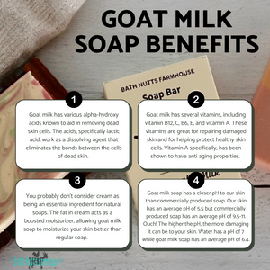 benefits of goat milk soap flyer
