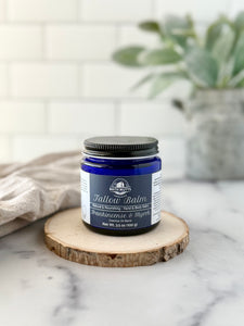 Tallow Balm - Frankincense & Myrrh Essential Oil Blend