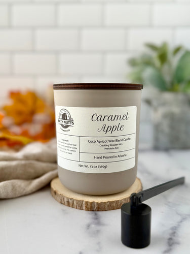 Caramel Apple Wooden Wick Candle