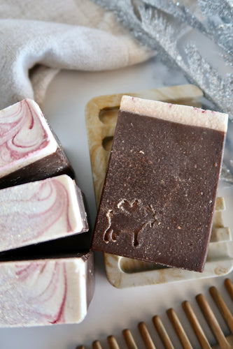 Peppermint Hot Cocoa Goat Milk Soap