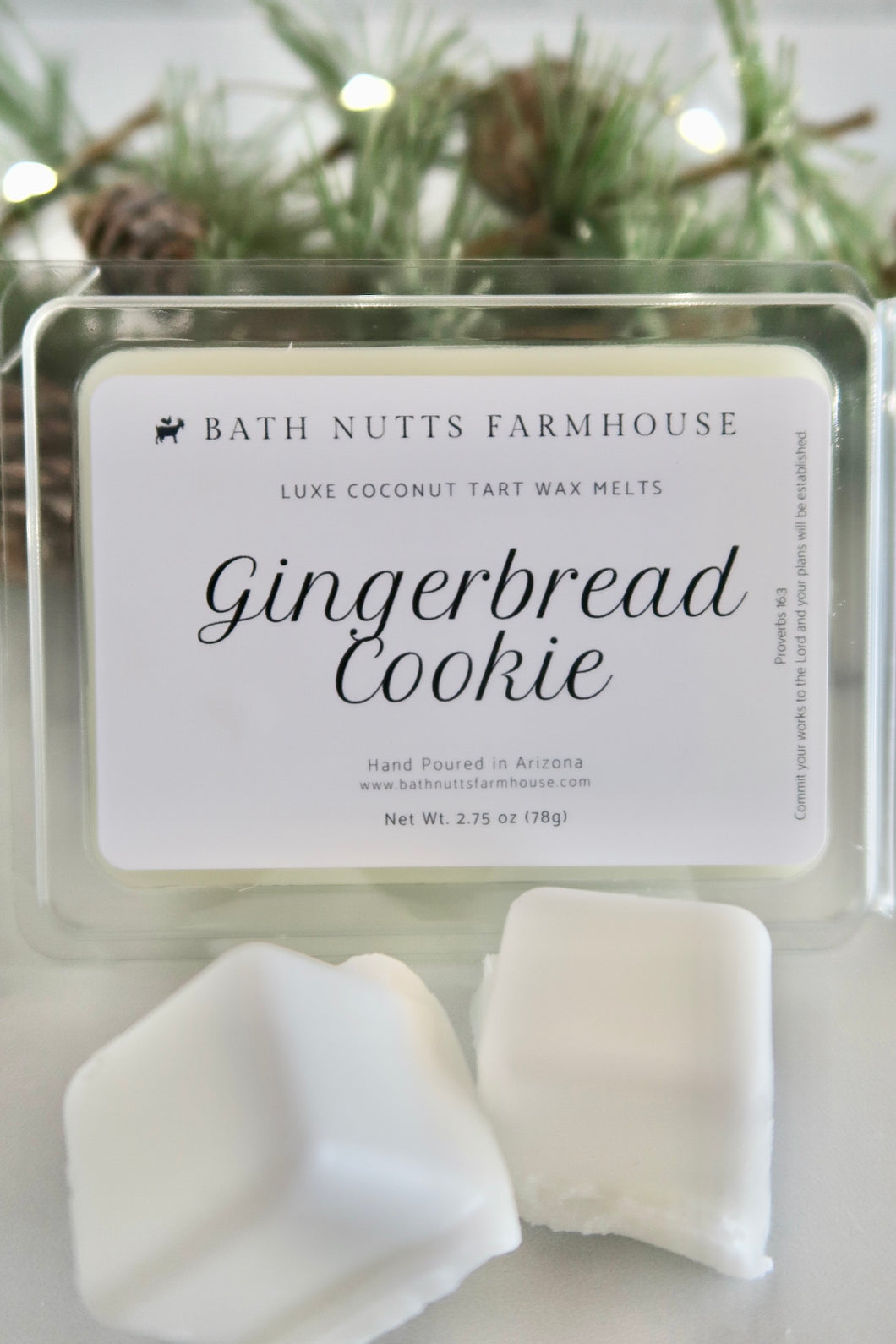 Gingerbread Cookie Luxe Coco Tart Wax Melts