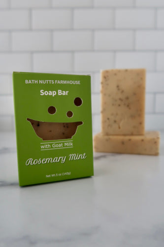 Rosemary Mint Essential Oil Blend Goat Milk Soap