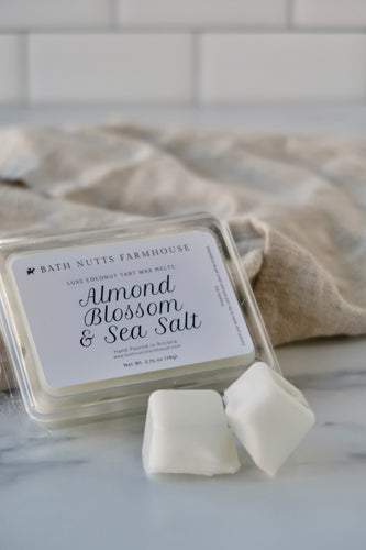 Almond Blossom & Sea Salt Luxe Coco Tart Wax Melts