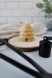 Pure Beeswax Beehive Votive Candle